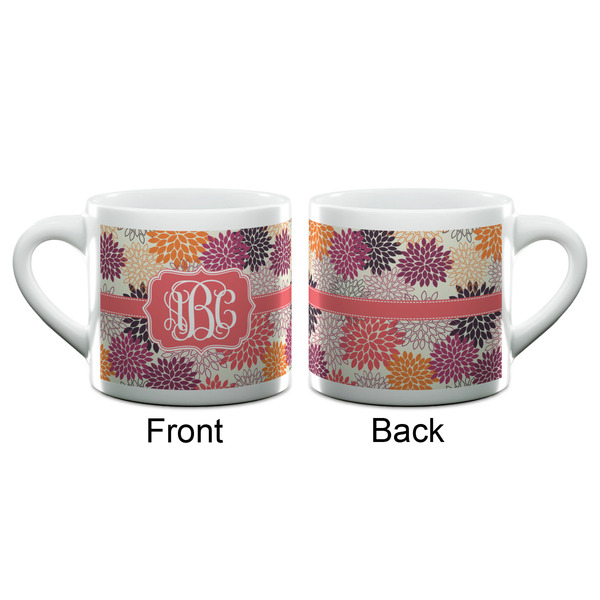 Mums Flower Espresso Cup - 6oz (Double Shot) (APPROVAL)