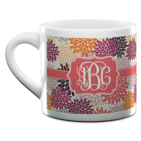 Mums Flower Espresso Cup - 6oz (Double Shot) (MAIN)