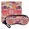 Mums Flower Personalized Eyeglass Case & Cloth