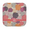 Mums Flower Face Cloth-Rounded Corners