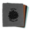 Mums Flower Leather Binders - 1" - Color Options