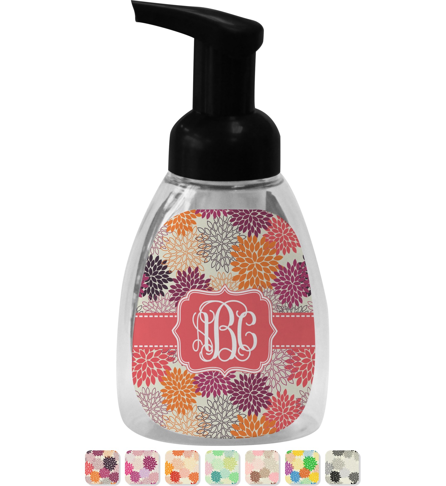 Mums Flower Foam Soap Dispenser (Personalized) YouCustomizeIt