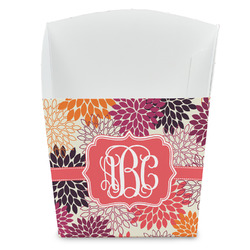 Mums Flower French Fry Favor Boxes (Personalized)