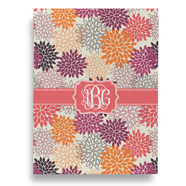 Mums Flower Garden Flags - Large - Single Sided - FRONT