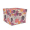 Mums Flower Gift Boxes with Lid - Canvas Wrapped - Medium - Front/Main