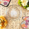 Mums Flower Glass Pie Dish - LIFESTYLE