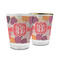 Mums Flower Glass Shot Glass - 1.5 oz (Personalized)