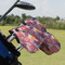 Mums Flower Golf Club Cover - Set of 9 - On Clubs