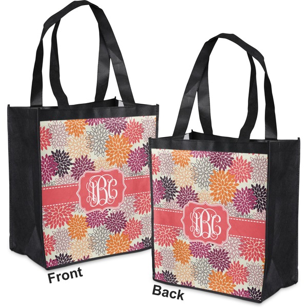Mums Flower Grocery Bag - Apvl