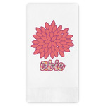 Mums Flower Guest Towels - Full Color (Personalized)