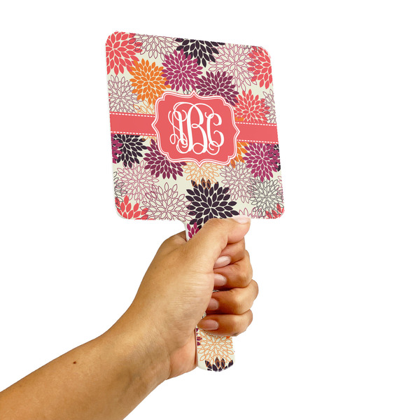 Mums Flower Hand Mirrors - Alt View