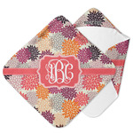 Mums Flower Hooded Baby Towel (Personalized)
