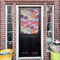 Mums Flower House Flags - Double Sided - (Over the door) LIFESTYLE