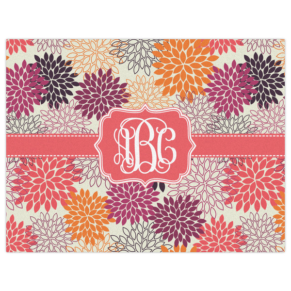 Mums Flower Indoor / Outdoor Rug - 6'x8' - Front Flat