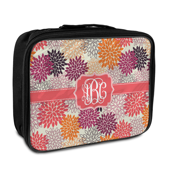 Custom Mums Flower Insulated Lunch Bag (Personalized)