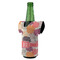 Mums Flower Jersey Bottle Cooler - ANGLE (on bottle)