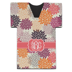 Mums Flower Jersey Bottle Cooler (Personalized)