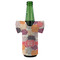 Mums Flower Jersey Bottle Cooler - FRONT (on bottle)