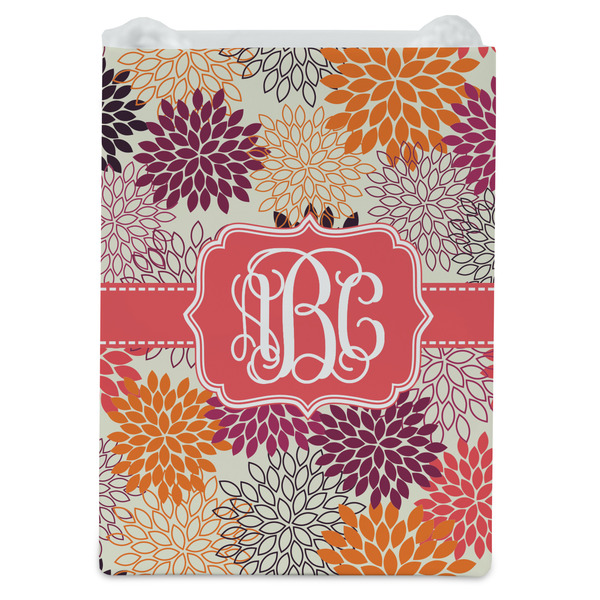 Mums Flower Jewelry Gift Bag - Gloss - Front