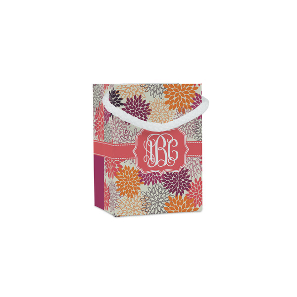 Custom Mums Flower Jewelry Gift Bags - Matte (Personalized)