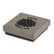 Mums Flower Jewelry Gift Box - Engraved Leather Lid (Personalized)