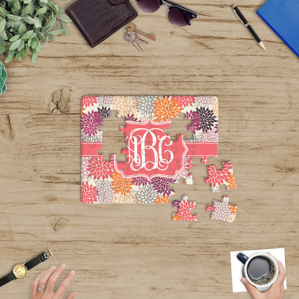 Mums Flower Jigsaw Puzzle 30 Piece - In Context