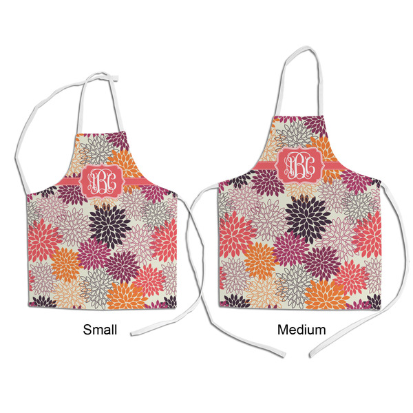 Mums Flower Kid's Aprons - Comparison