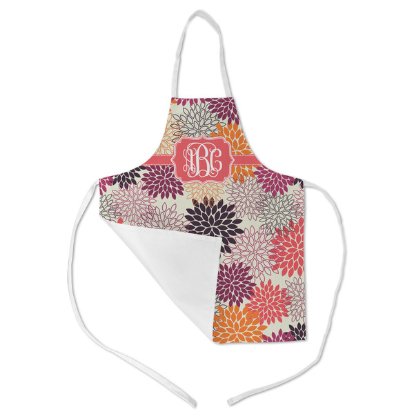 Mums Flower Kid's Aprons - Medium - Main (med/lrg)