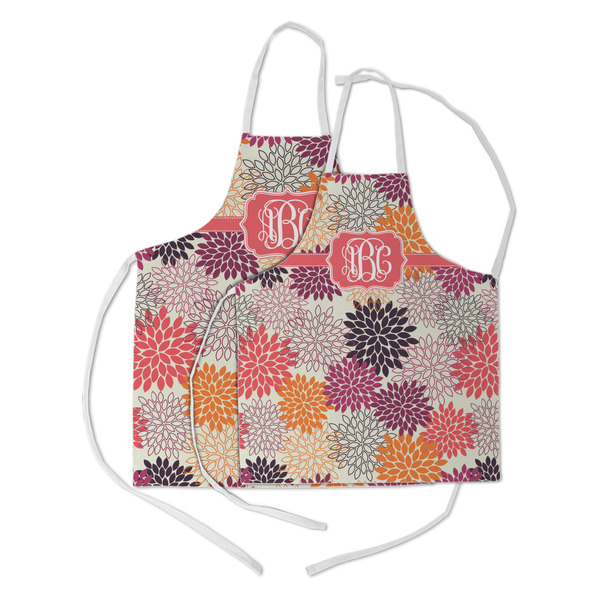 Mums Flower Kid's Aprons - Parent - Main