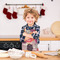 Mums Flower Kid's Aprons - Small - Lifestyle