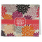 Mums Flower Kitchen Towel - Poly Cotton w/ Monograms