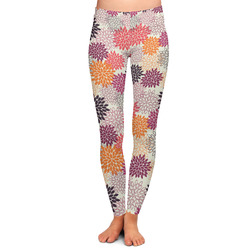 Mums Flower Ladies Leggings - Extra Small (Personalized)