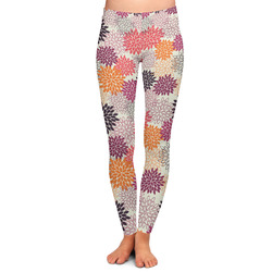 Mums Flower Ladies Leggings
