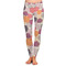 Mums Flower Ladies Leggings - Extra Large