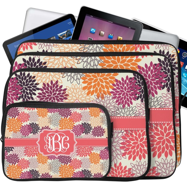 Mums Flower Laptop Case Sizes