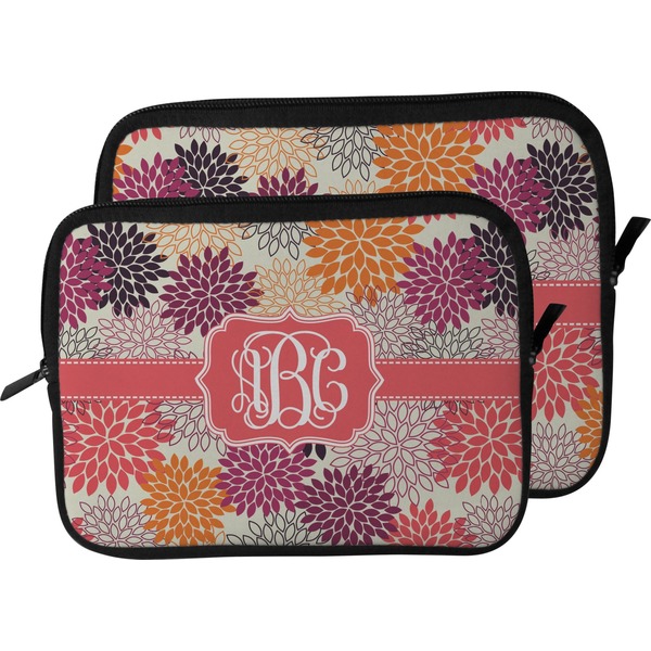 Mums Flower Laptop Sleeve (Size Comparison)