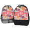 Mums Flower Large Backpacks - Both