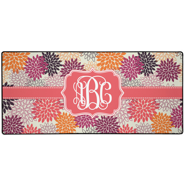 Custom Mums Flower 3XL Gaming Mouse Pad - 35" x 16" (Personalized)