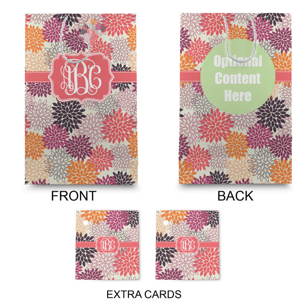 Mums Flower Large Gift Bag - Approval