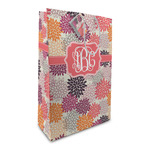 Mums Flower Large Gift Bag (Personalized)