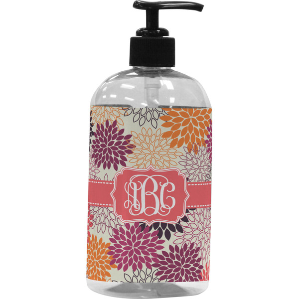 Custom Mums Flower Plastic Soap / Lotion Dispenser (Personalized)