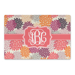 Mums Flower Large Rectangle Car Magnet (Personalized)