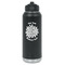 Mums Flower Water Bottles - Laser Engraved - Front & Back (Personalized)