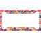 Mums Flower License Plate Frame - Style A
