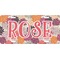 Mums Flower Front License Plate (Personalized)