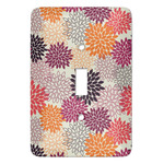 Mums Flower Light Switch Cover (Single Toggle)