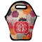 Mums Flower Lunch Bag - Front