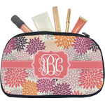 Mums Flower Makeup / Cosmetic Bag - Medium (Personalized)