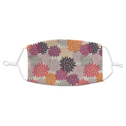 Mums Flower Adult Cloth Face Mask