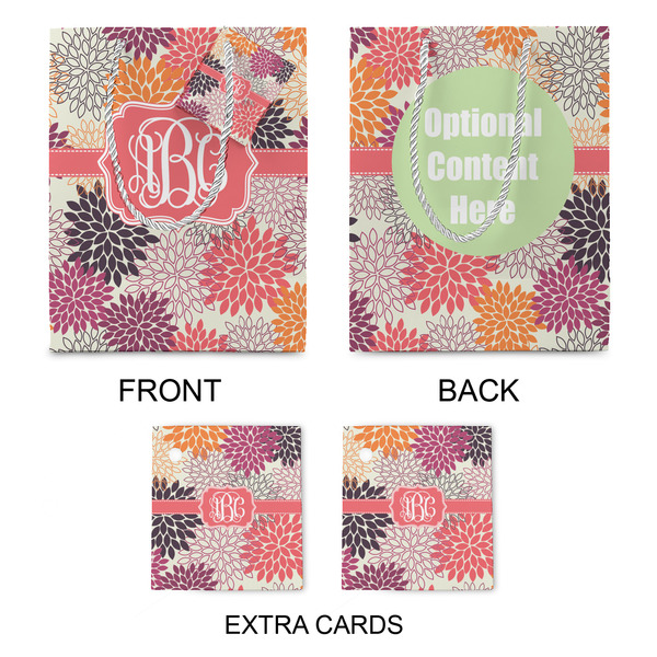 Mums Flower Medium Gift Bag - Approval